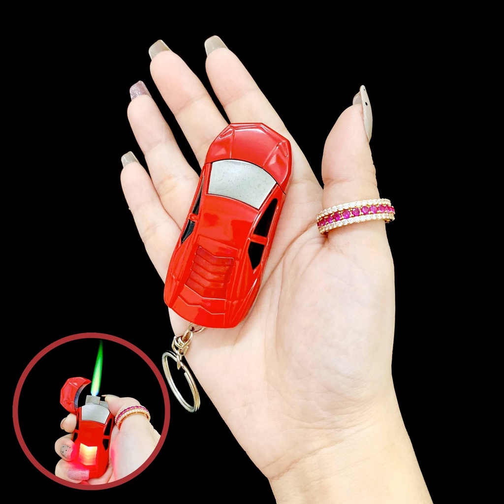 HỎA TỐC HCM - Hột-𝙌𝙪𝙚̣𝙩-𝘽𝙖̣̂𝙩-𝙇𝙪̛̉𝙖 mô hình chiếc xe hơi có đèn sang trọng - FREESHIP