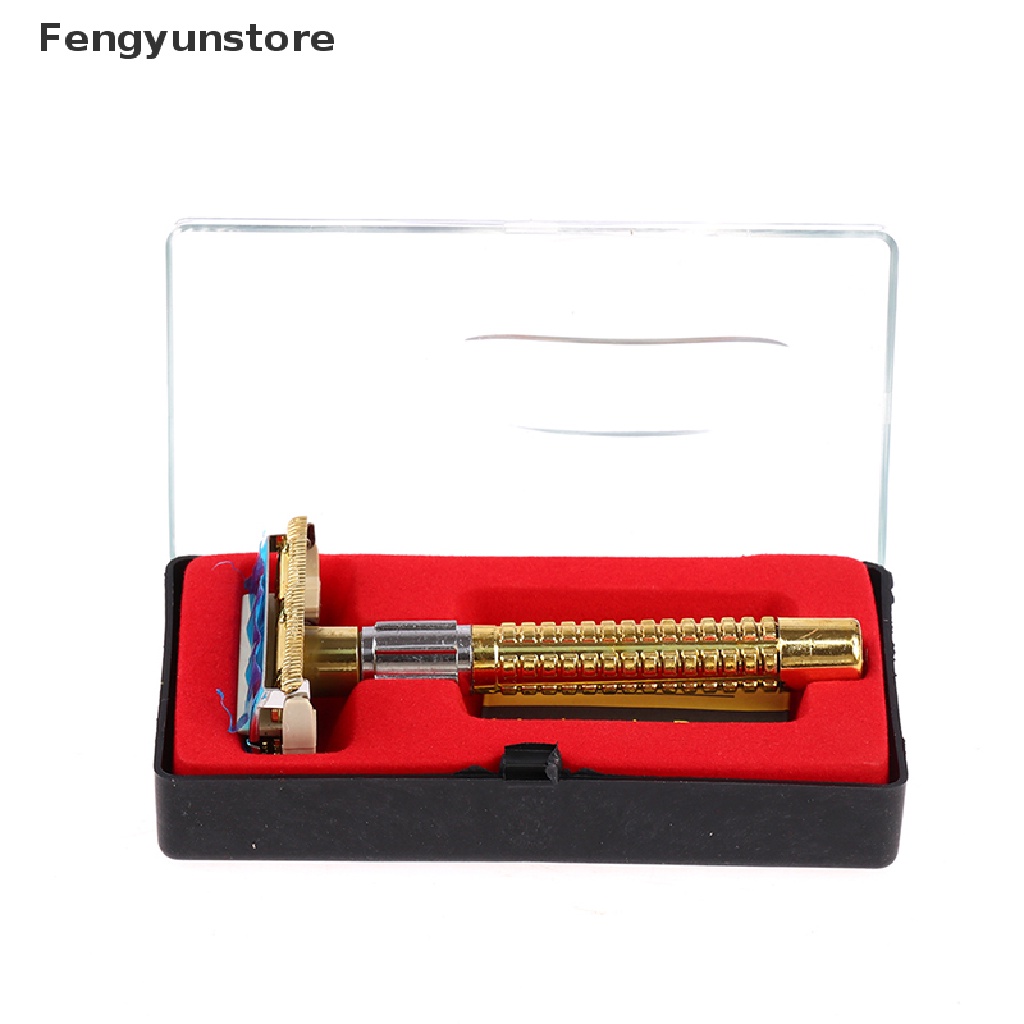 Dao Cạo Râu Có Tay Cầm An Toàn Phong Cách Retro