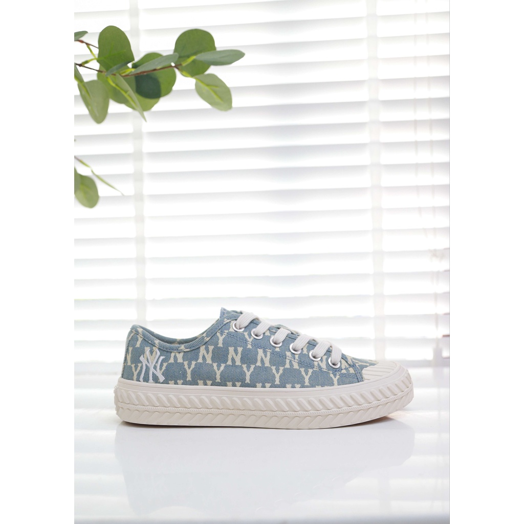 Giày MLB Playball Monogram Denim Chính Hãng