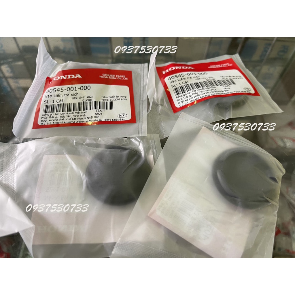 Nút đậy catte,  Nắp Catte, Nắp kiểm tra sên xe số Honda Dream /Wave - HÀNG CHÍNH HÃNG