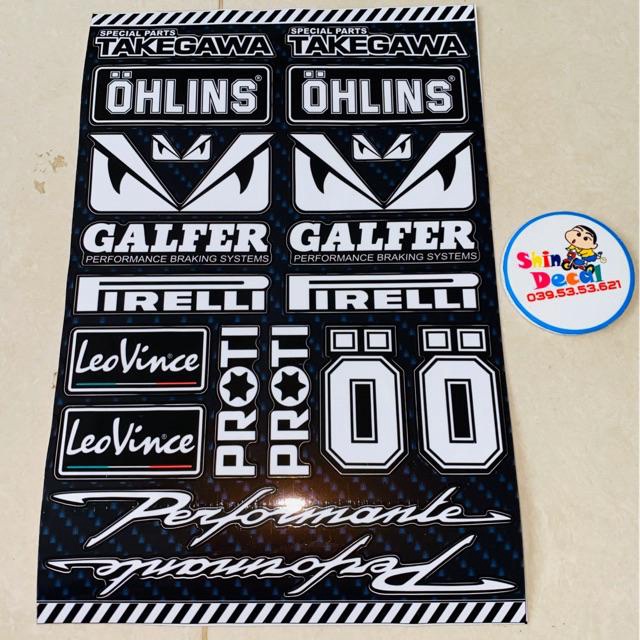 Logo Tem dán trang trí xe máy,điện thoại,laptop y hình