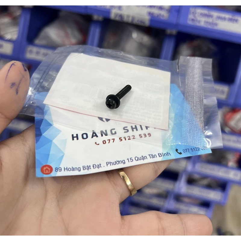 Vít 4x20 , ốc bắt đầu đèn , mặt nạ wave chính hãng honda