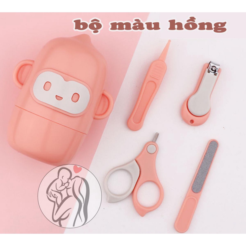 Bộ Cắt Móng Tay 4 Chi Tiết Beideli Cho Bé