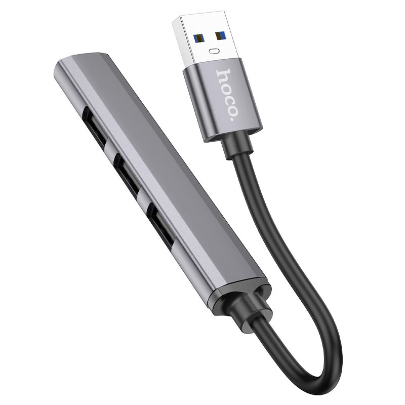 Hub chia cổng USB Hoco HB26 USB 3.0 ra 1 cổng USB 3.0 + 3 cổng USB 2.0 (Màu Random) - Phụ Kiện 1986
