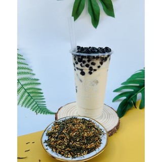 Trà xanh gạo rang