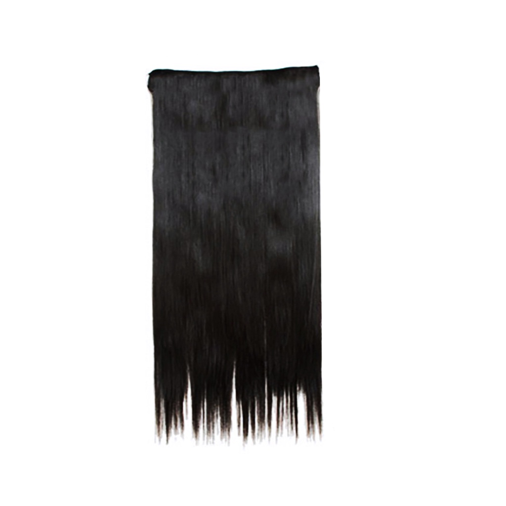 Bộ Tóc Giả Dài Thẳng Màu Trơn Thời Trang Cho Nữ