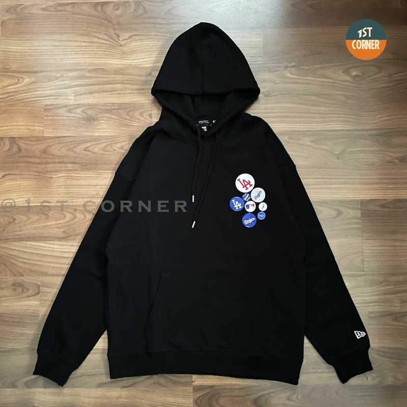 /HÀNG CHÍNH HÃNG/ Áo Hoodie nỉ New Era - MLB PIN BUTTON