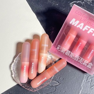Set 3 son môi CAPPUVINI chất mousse mịn chống nước 3g