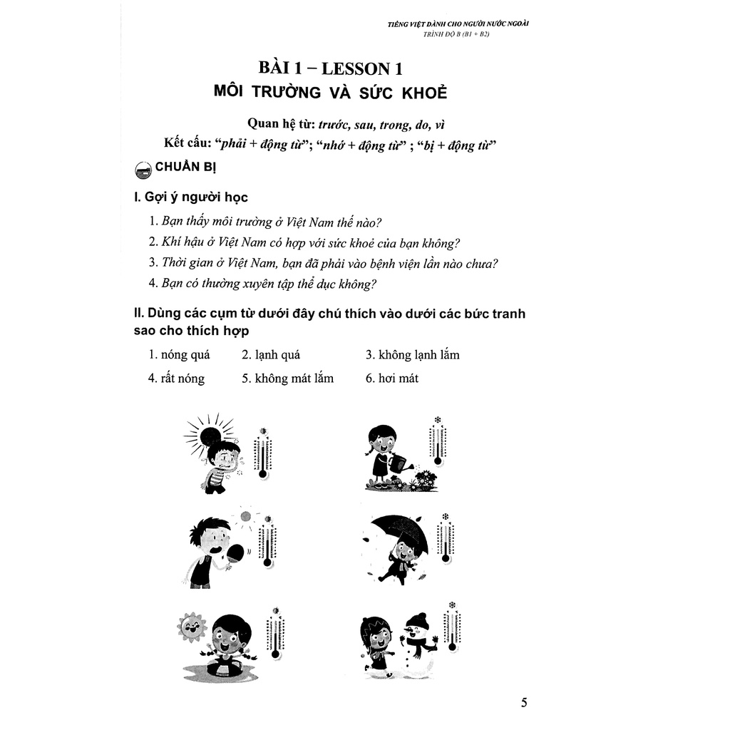 Sách Tiếng Việt Dành Cho Người Nước Ngoài - Trình Độ B1+B2