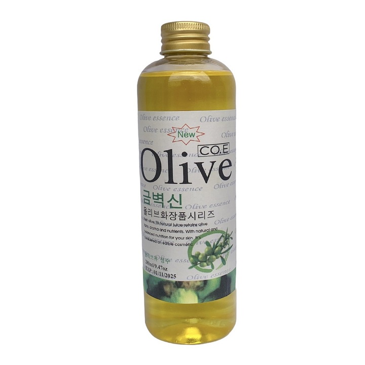 Chai 280ml Tinh dầu massage Olive Hàn Quốc