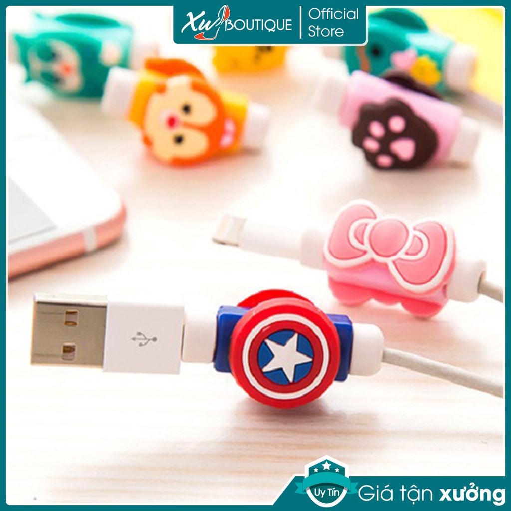 Kẹp Dây Sạc Điện Thoại Dễ Thương