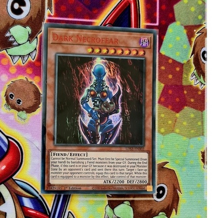 Thẻ Bài Yugioh Monster Dark Necrofear - LDS3-EN002 - Ultra Rare
