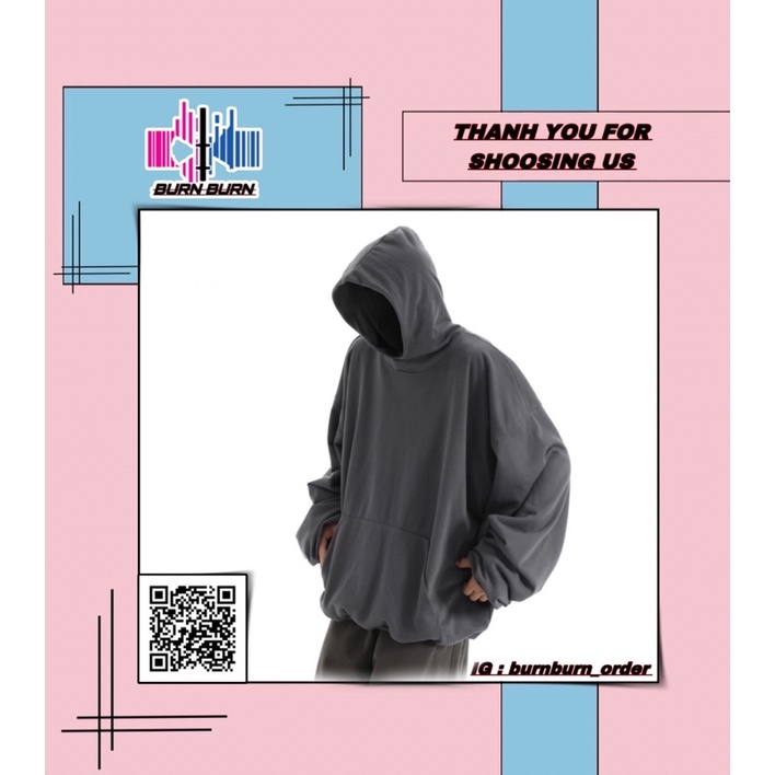 ÁO HOODIE BASIC FORM YZ GAP CHẤT VẢI DÀY DẶN