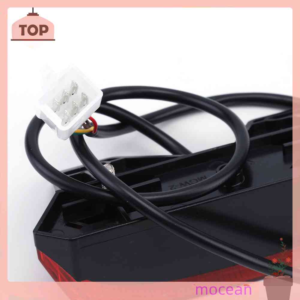 Đèn LED Xi Nhan 12V Chống Thấm Nước Gắn Đuôi Xe Đạp Điện