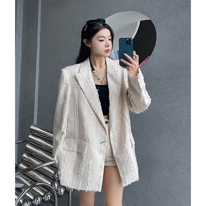 (SẴN) TKLIHN Áo khoác VEST độc lạ cá tính HOT FASHIONITA 2023 Áo khoác BLAZER oversize | BigBuy360 - bigbuy360.vn