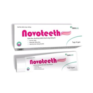 Kem bôi nhiễm khuẩn răng miệng cho bé novoteeth 10g