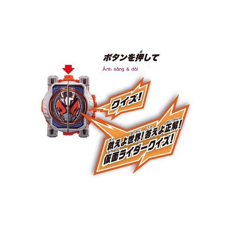 ✨Đồng Hồ Đeo Tay Biến Hình Bandai Kamen Rider ZI-O Shiwang DX