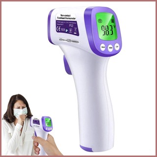 Nhiệt Kế Hồng Ngoại Không Cảm Ứng Đo Nhiệt Độ Trán Và Chức Năng Ghi Nhớ Chính Xác