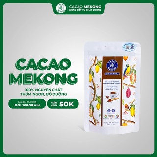 Bột cacao mekong trà vinh túi 100gr