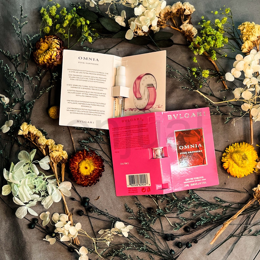 Chai nước hoa nữ 2ml - Bvlgari Omnia Pink Sapphire