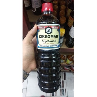 Nước tương xì dầu tự nhiên Kikkoman 1l -SKU212 