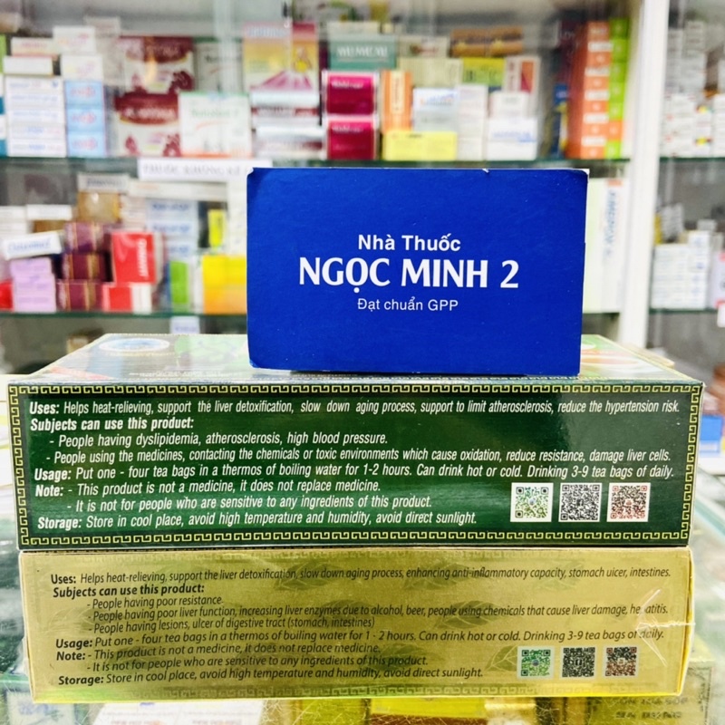 ✅ [Chính Hãng] Trà Hoàn Ngọc 7 Nga Tây Ninh (Hộp 30 gói)