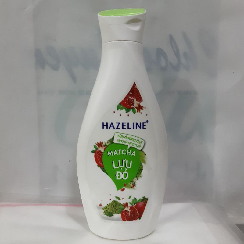Sữa dưỡng thể Hazeline Matcha Lựu Đỏ 230ml