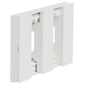 Mặt cho 2 thiết bị M3T02_WE Schneider - 2 gangs - Trắng - size S