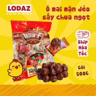 0,5kg Ô mai mận dẻo sấy chua ngọt siêu ngon, ăn vặt Hà Nội.