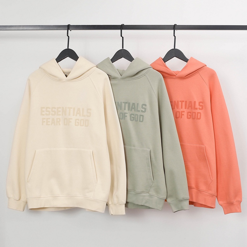 Áo Hoodie Essentials FOG, Fear Of God Essentials Hoodie SS2024, chất liệu cotton nỉ bông, 4 màu BapeVN
