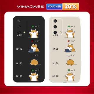 Ốp Lưng OPPO A57/A15/A54/A58/A55/A5S/A3S/A18 TPU Cạnh Vuông Hình Pin thời gian