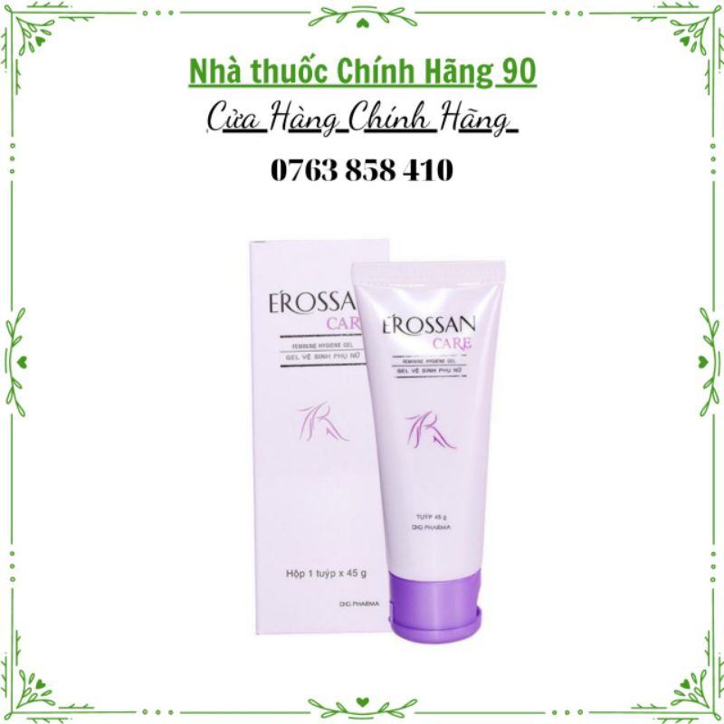 Dung dịch vệ sinh phụ nử Erossan care