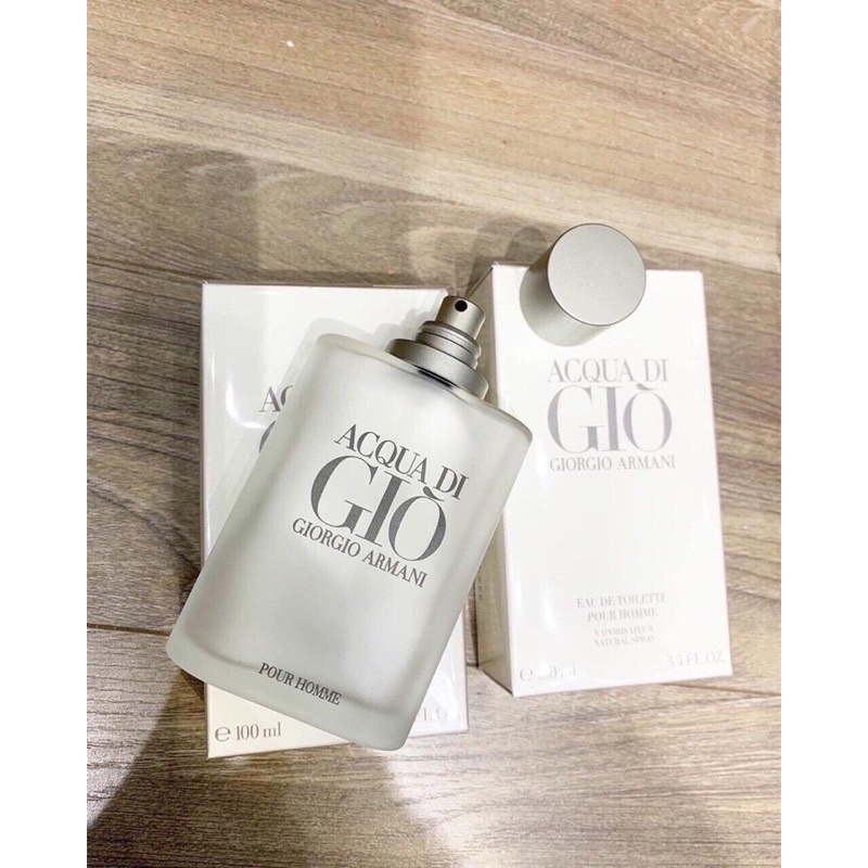 Nước Hoa Nam AQua Di Gio Trắng EDP 100ml lịch lãm đàn ông , nam tính.