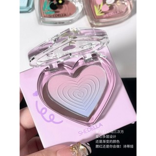Phấn Má Hồng SHEDELLA Trái Tim Màu Gradient