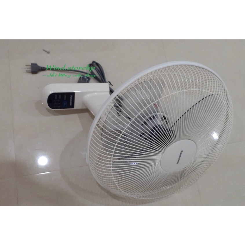 Quạt Treo Tường Panasonic F-409MG Có Remote - Màu Trắng Ngà - Hàng Chính Hãng - F409MG / F-409M / F409M