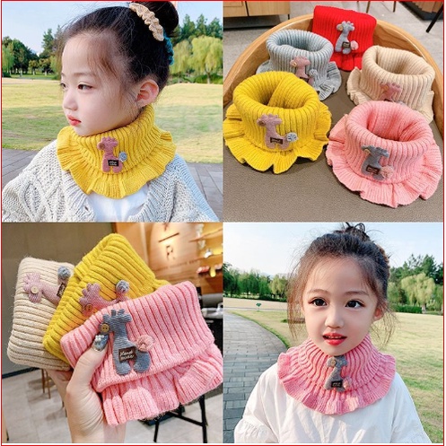 Khăn Quàng Cổ Cho Bé Mùa Đông 3-10 Tuổi Khăn Ống ( chất loại 1) - TUYỂN SỈ