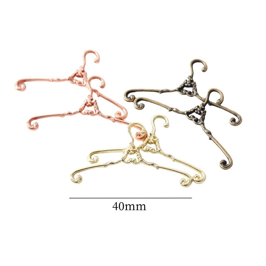 6 Móc Treo Đồ Tỉ Lệ 1 / 6 Cho Nhà Búp Bê