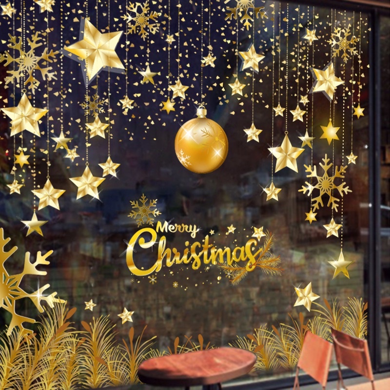 Decal Noel 2024 🎄🎄🎄 Decal Dán Kính Trang Trí Giáng Sinh