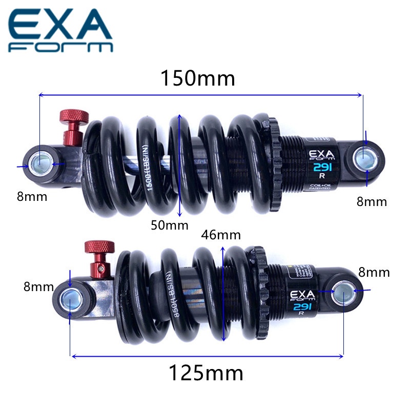 Lò Xo Giảm Xóc Cho Xe Đạp 291R 125MM 150MM 165MM 190MM