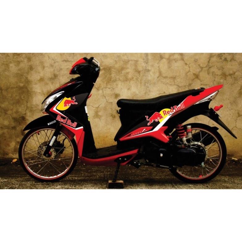 FREE SHIP + QUÀ TẶNG Tem rời XE LUVIAS 125 Redbull