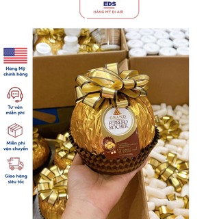Chocolate quả cầu grand ferrero rocher - 240g - eds hàng mỹ