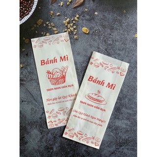 Túi giấy bánh mì thấm dầu 500 túi
