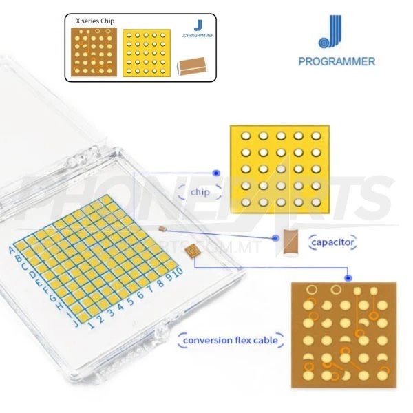 IC làm Face ID JCID 25 pin - 12 Pin Dùng Chung từ X đến 12ProM / iPxd Pro 3/4