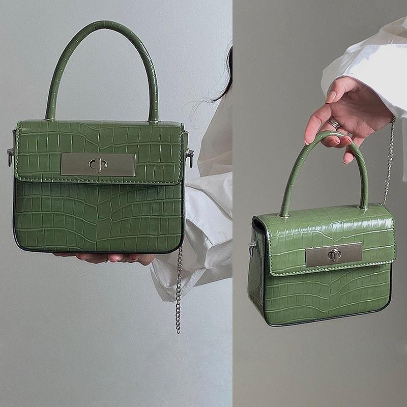 Túi Xách Đeo Chéo Họa Tiết Da Cá Sấu Thời Trang Dành Cho Nữ