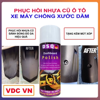 Chai phục hồi nhựa đen - Dưỡng nhựa nhám - Làm đen nhựa nhám