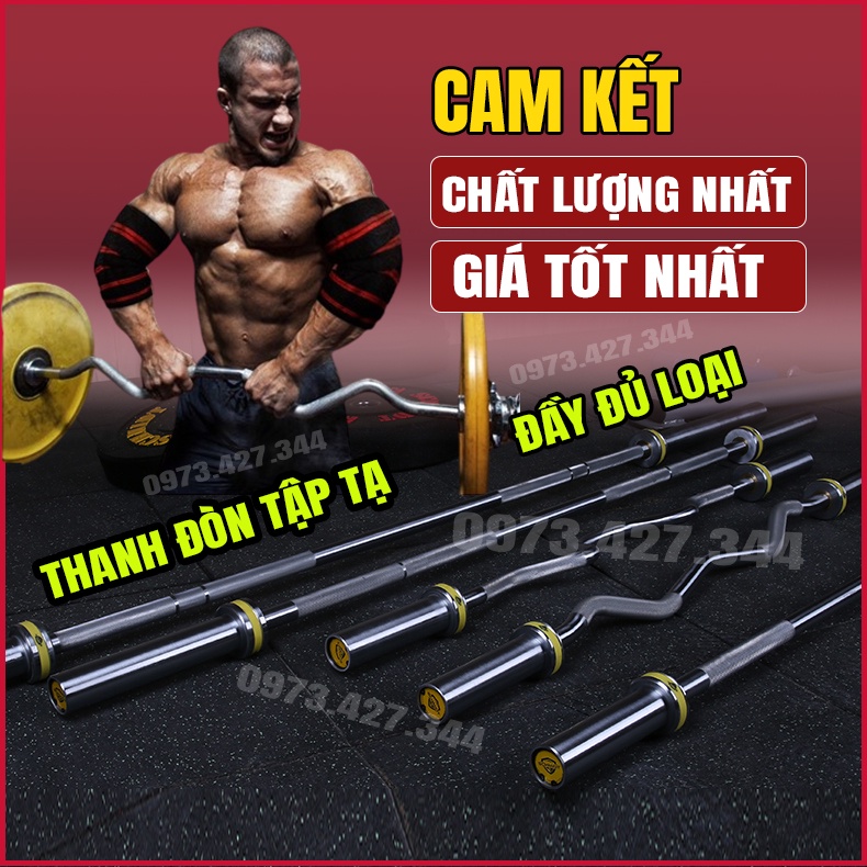 Tạ Đòn Xi Inox Big Star Sport Thanh Đòn Tạ Tay Dài 1,5m Sản Xuất Tận Xưởng Giá Rẻ Nhất