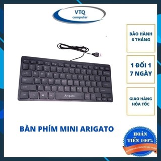 Bàn phím mini ARIGATO nhỏ gọn.bảo hành 6 tháng