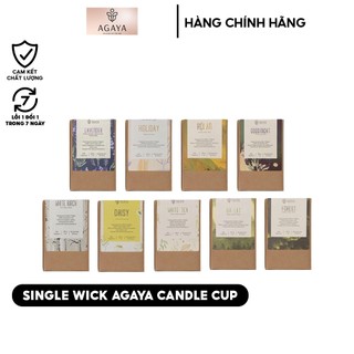 Nến thơm handmade agaya candle cup 200g đủ mùi