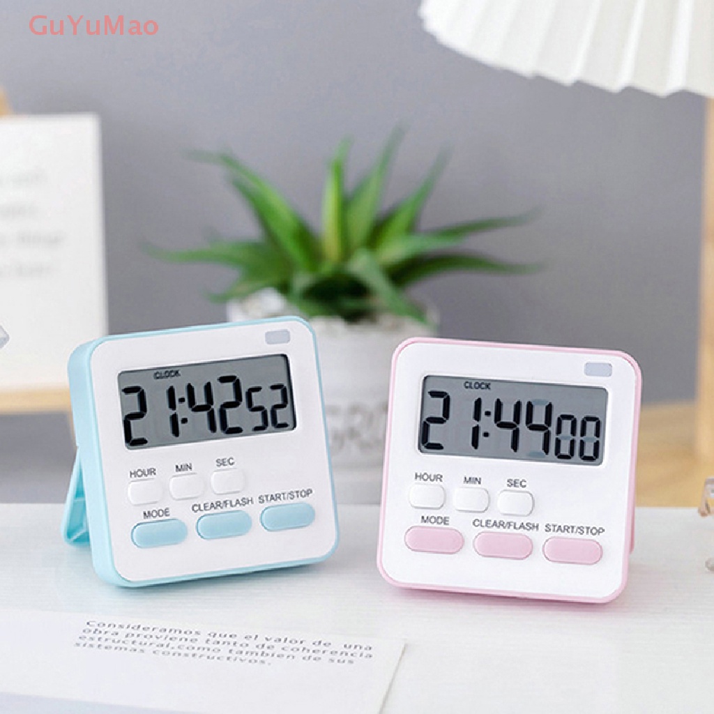 [cxGUYU] Đồng Hồ Hẹn Giờ Nấu Ăn Có Đèn Nhấp Nháy Kỹ Thuật Số Lớn PRTA Cho Nhà Bếp