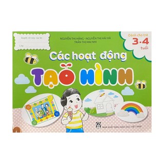 Sách - Các hoạt động tạo hình dành cho trẻ 3-4 tuổi